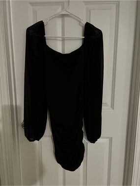 SHEIN Black Tall S Dress with Care Tag
